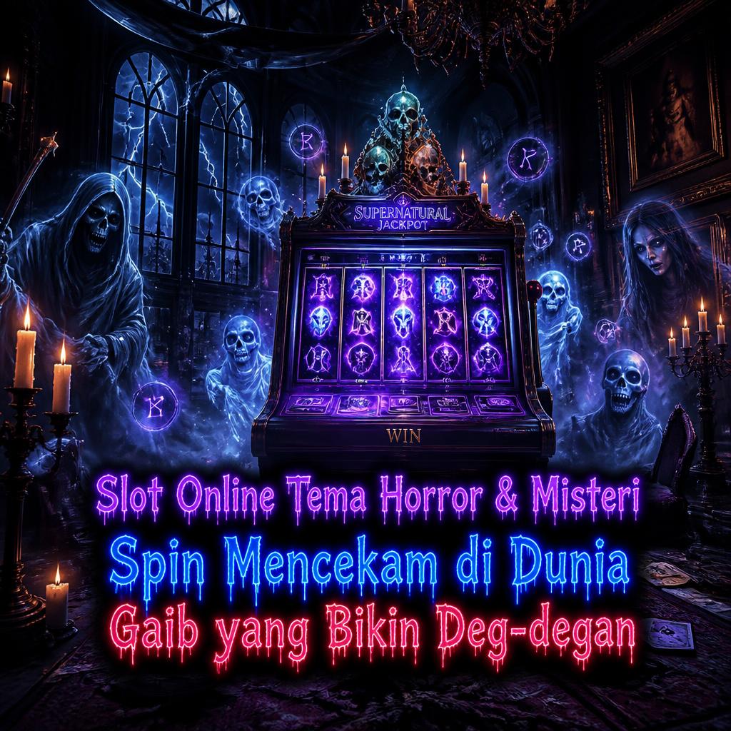 Slot Online Tema Horror & Misteri: Spin Mencekam di Tengah Dunia Gaib yang Bikin Deg-degan