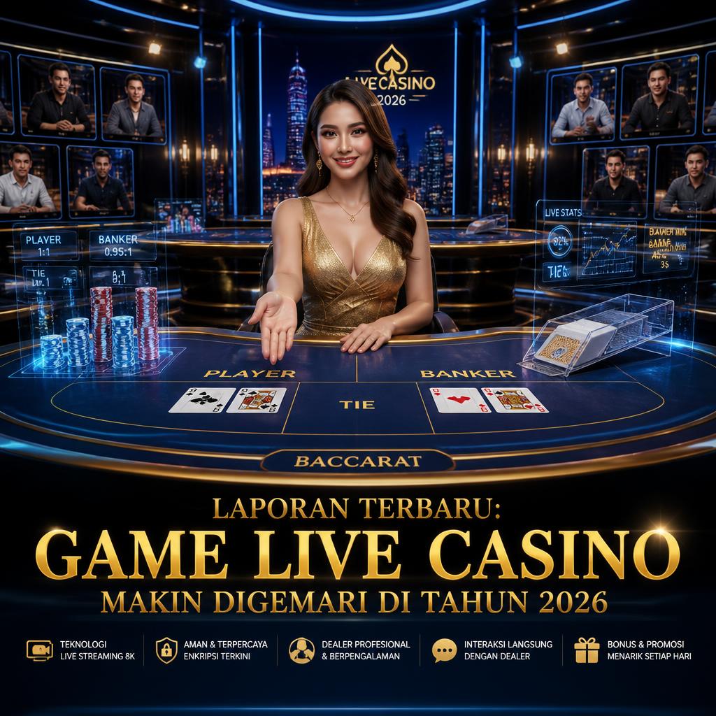 Laporan Terbaru Ungkap Alasan Game Live Casino Makin Digemari di Tahun 2026