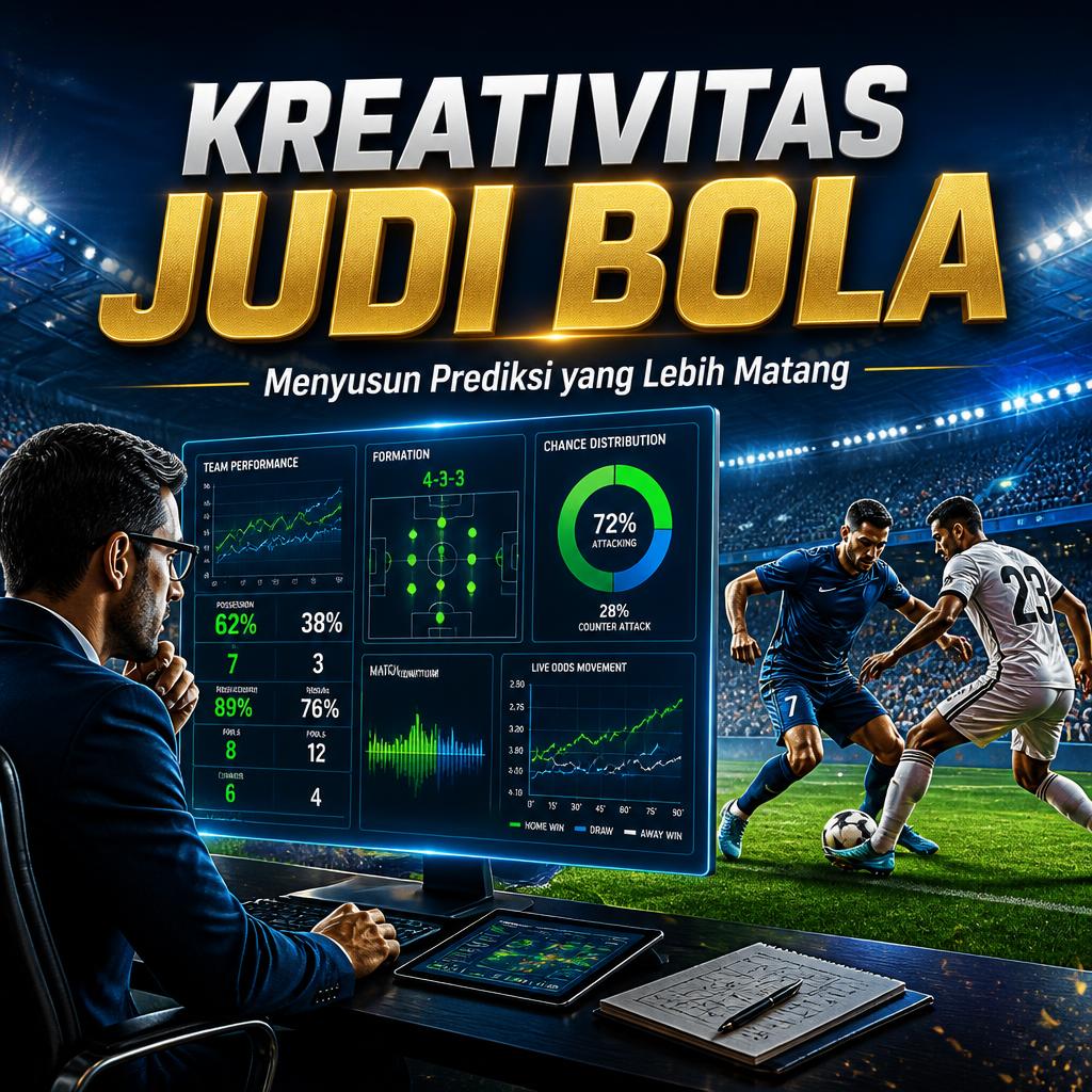 Kreativitas Judi Bola dalam Menyusun Prediksi yang Lebih Matang
