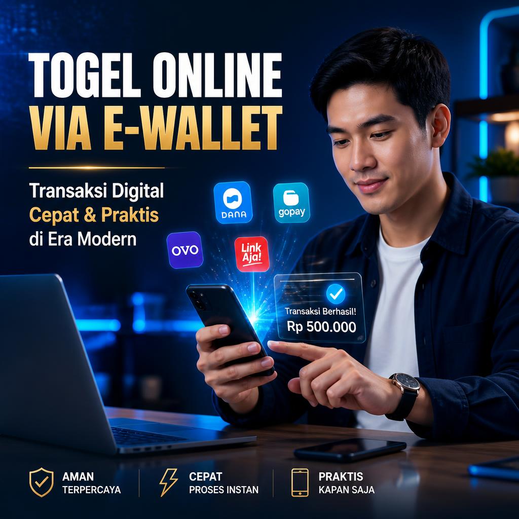 Togel Online Via E-Wallet: Cara Praktis di Era Digital Modern