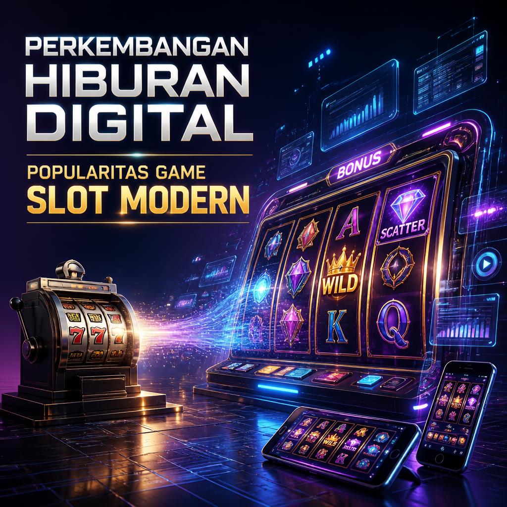 Perkembangan Hiburan Digital dan Popularitas Game Slot Modern