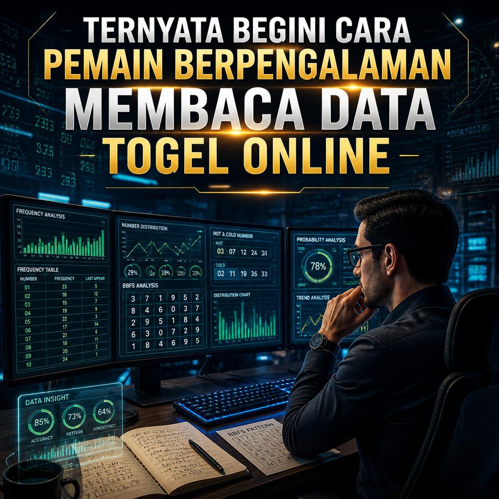 Ternyata Begini Cara Pemain Berpengalaman Membaca Data Togel Online